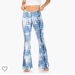 Tie Dye Flare Pants
